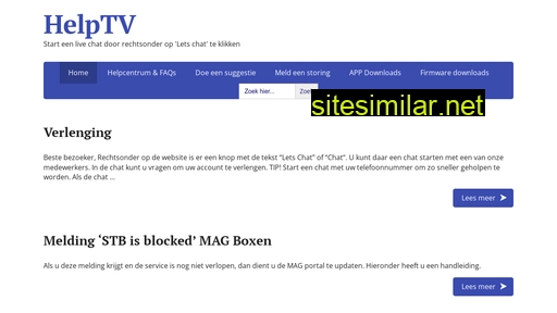 helptv.nl alternative sites