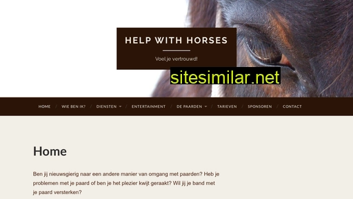 helpwithhorses.nl alternative sites