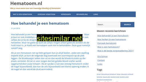 hematoom.nl alternative sites