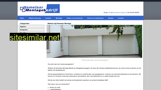 hemelaarmontage.nl alternative sites