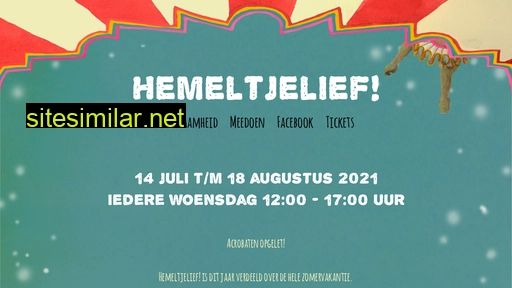 hemeltjelieffestival.nl alternative sites