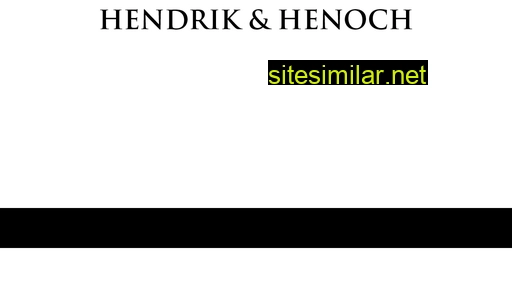 Hendrikhenoch similar sites