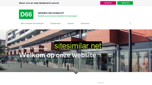 hendrikidoambacht.d66.nl alternative sites