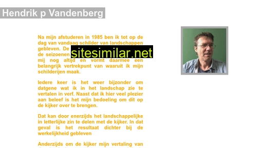 Hendrikpvandenberg similar sites