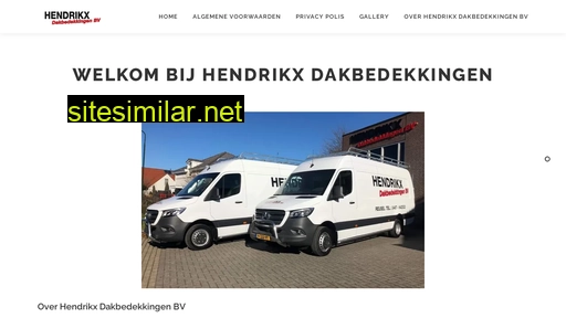 hendrikxdakbedekking.nl alternative sites