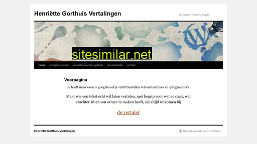 henriettegorthuis.nl alternative sites