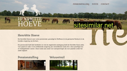 henriettehoeve.nl alternative sites