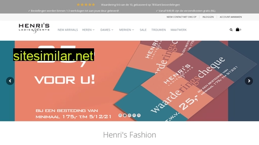 henrisfashion.nl alternative sites