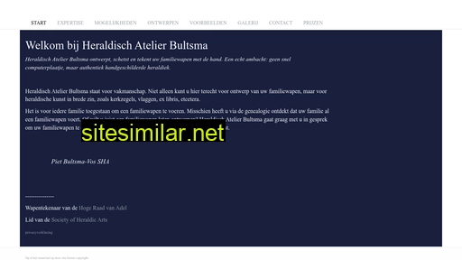 heraldischatelierbultsma.nl alternative sites