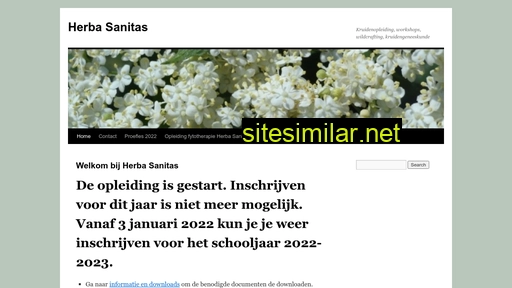 herbasanitas.nl alternative sites