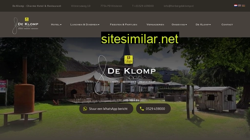 herbergdeklomp.nl alternative sites