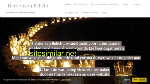 herdenkenbelichtzwolle.nl alternative sites