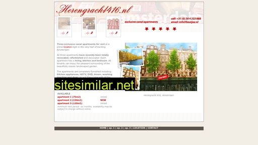 herengracht416.nl alternative sites