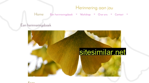 herinnering-aan-jou.nl alternative sites