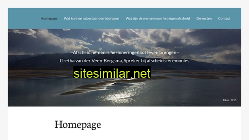herinneringentotleven.nl alternative sites