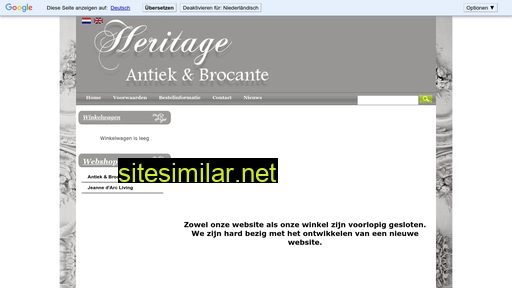 heritage-antiek.nl alternative sites