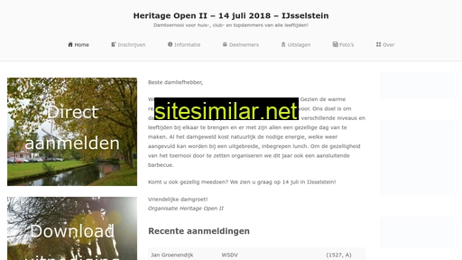 heritageopen.nl alternative sites