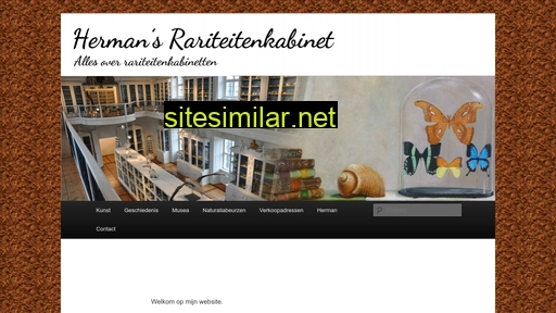 hermansrariteitenkabinet.nl alternative sites
