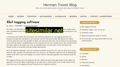 hermantroost.nl alternative sites