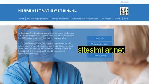 herregistratiewetbig.nl alternative sites