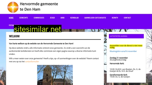 hervormddenham.nl alternative sites