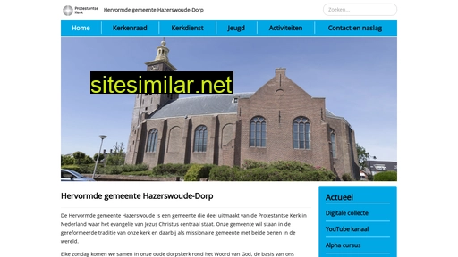 hervormdhazerswoude.nl alternative sites