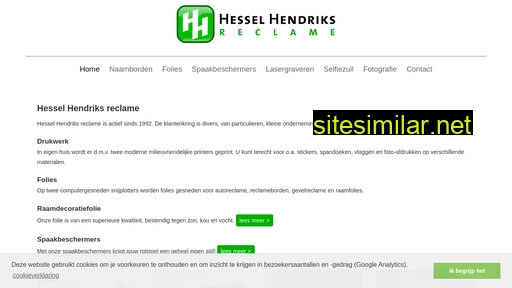 hesselreclame.nl alternative sites