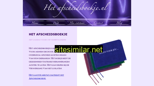 hetafscheidsboekje.nl alternative sites
