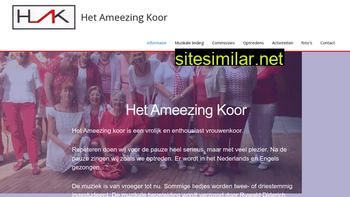 hetameezingkoor.nl alternative sites