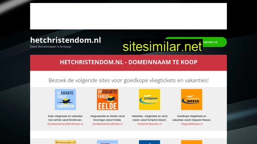 hetchristendom.nl alternative sites