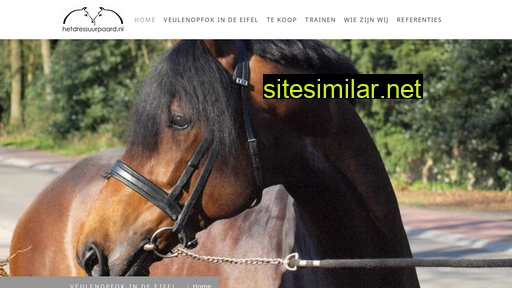 hetdressuurpaard.nl alternative sites