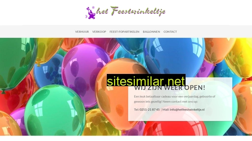 hetfeestwinkeltje.nl alternative sites