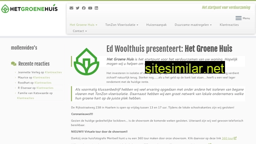 hetgroenehuis.nl alternative sites