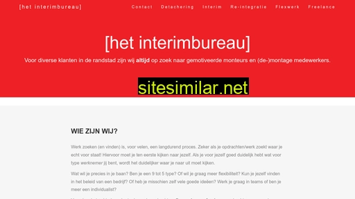 hetinterimbureau.nl alternative sites