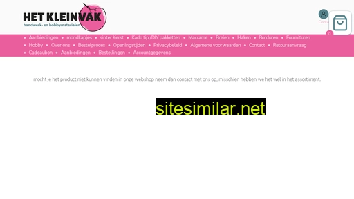 hetkleinvak.nl alternative sites