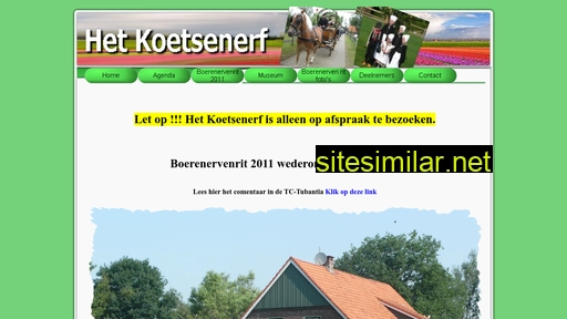 hetkoetsenerf.nl alternative sites