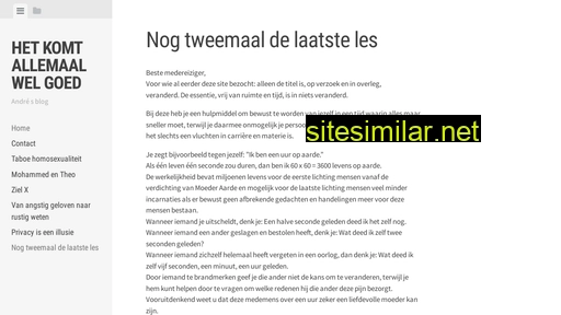 hetkomtallemaalwelgoed.nl alternative sites