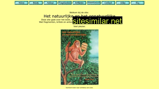 hetnatuurlijkeenhetonnatuurlijke.nl alternative sites