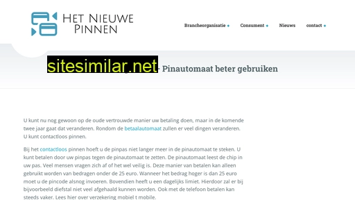 hetnieuwepinnen.nl alternative sites