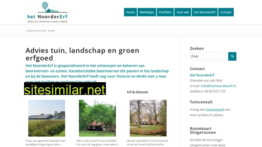 hetnoordererf.nl alternative sites