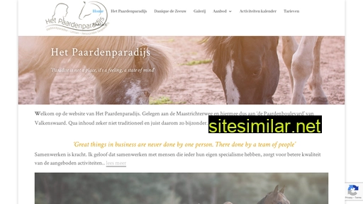hetpaardenparadijs.nl alternative sites