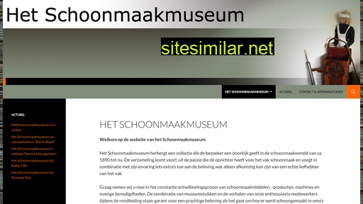 hetschoonmaakmuseum.nl alternative sites