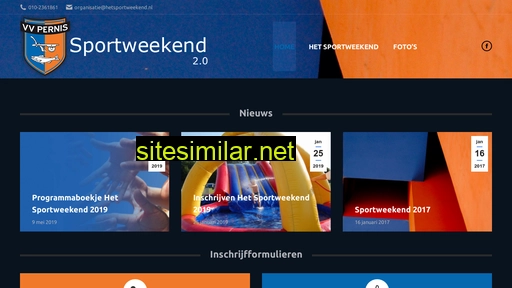 hetsportweekend.nl alternative sites