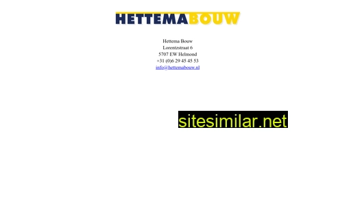 hettemabouw.nl alternative sites