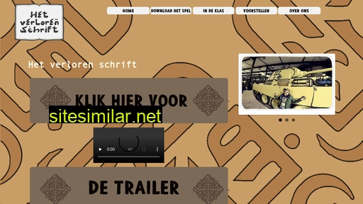 hetverlorenschrift.nl alternative sites