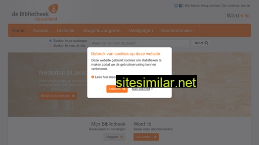 heuvellandbibliotheken.nl alternative sites