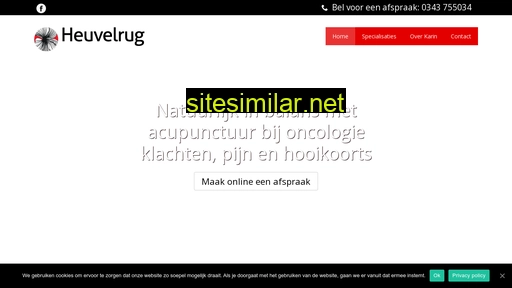 heuvelrugacupunctuur.nl alternative sites
