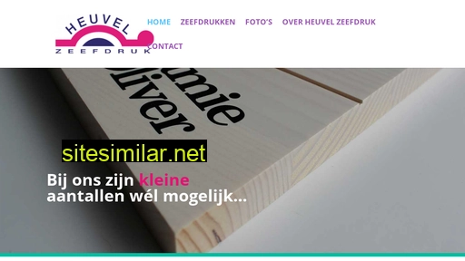 heuvelzeefdruk.nl alternative sites