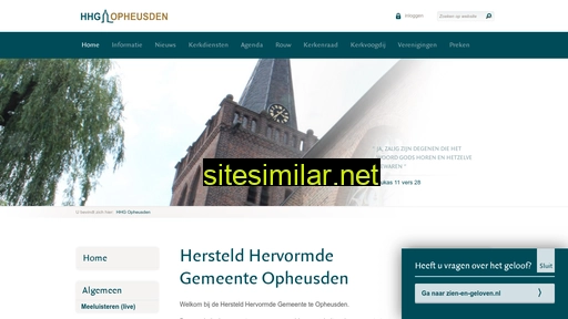hhgopheusden.nl alternative sites
