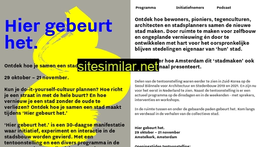 hiergebeurthet.nl alternative sites
